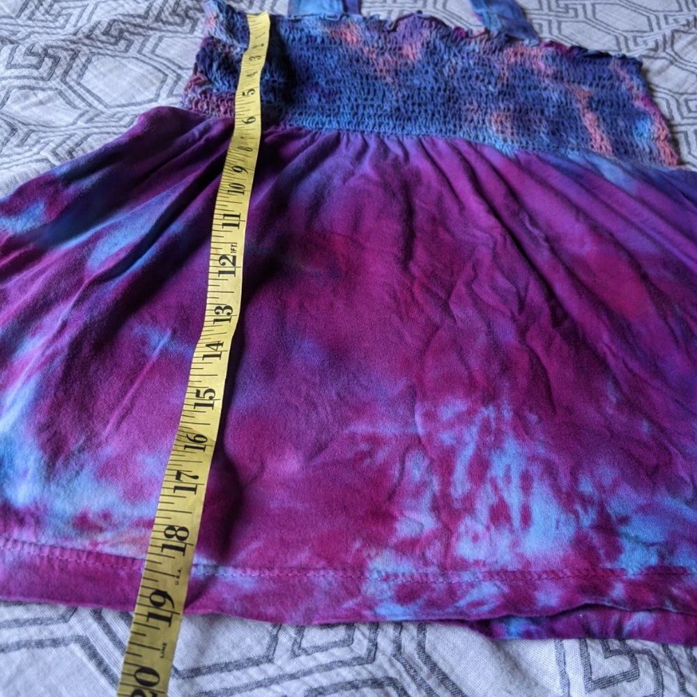 Tie Dyed Babydoll Top - Picture 9 of 9